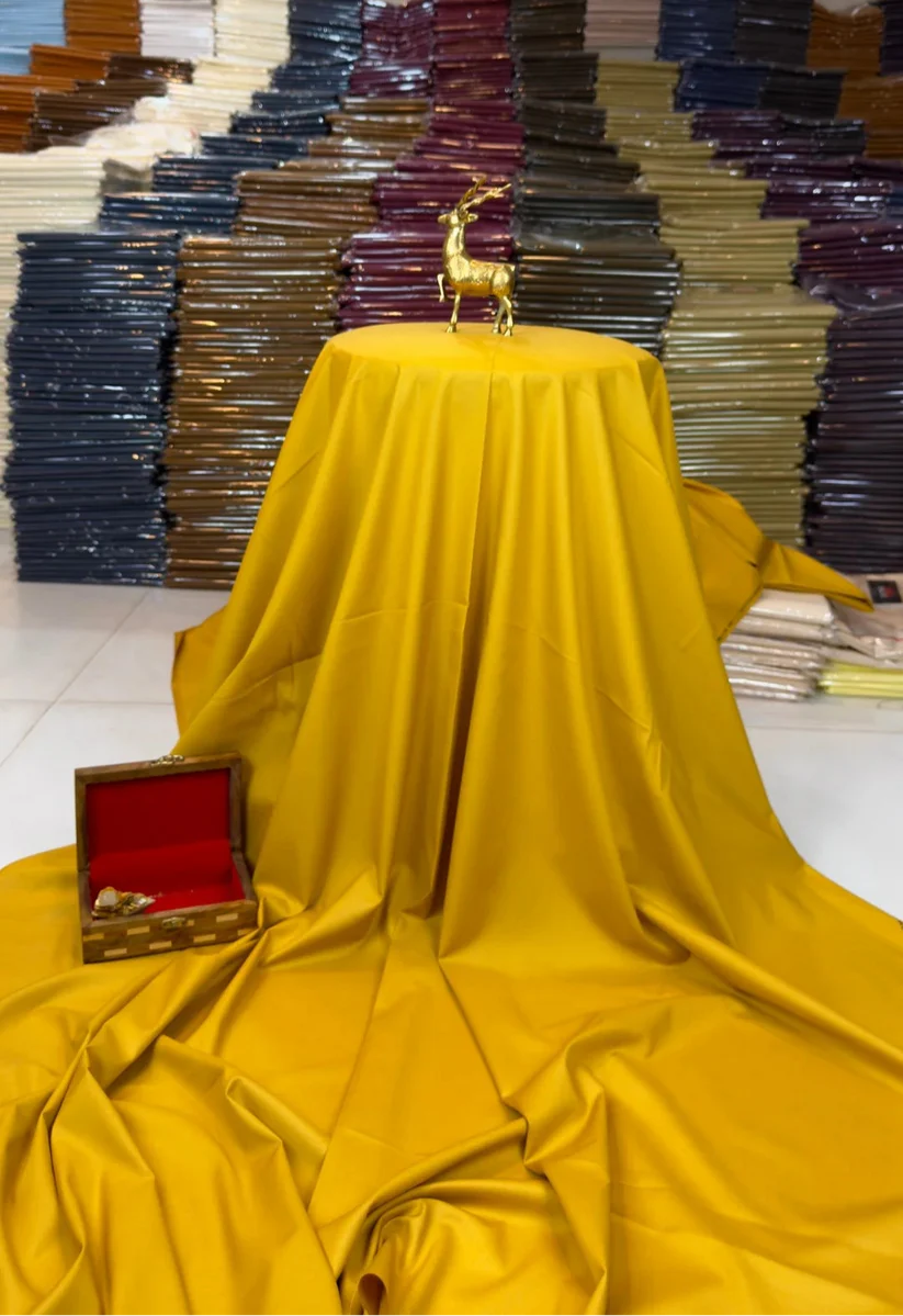 Mustered 4 Season Fabric - Soft Wash n Wear By Zaib Outfits