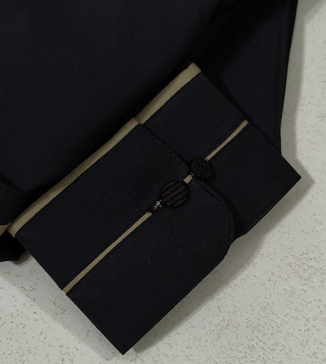 All Season Black Suit in Wash & Wear High Quality Stuff