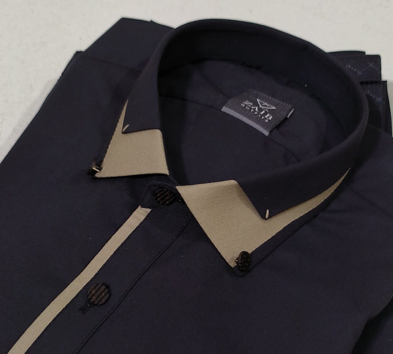 All Season Black Suit in Wash & Wear High Quality Stuff