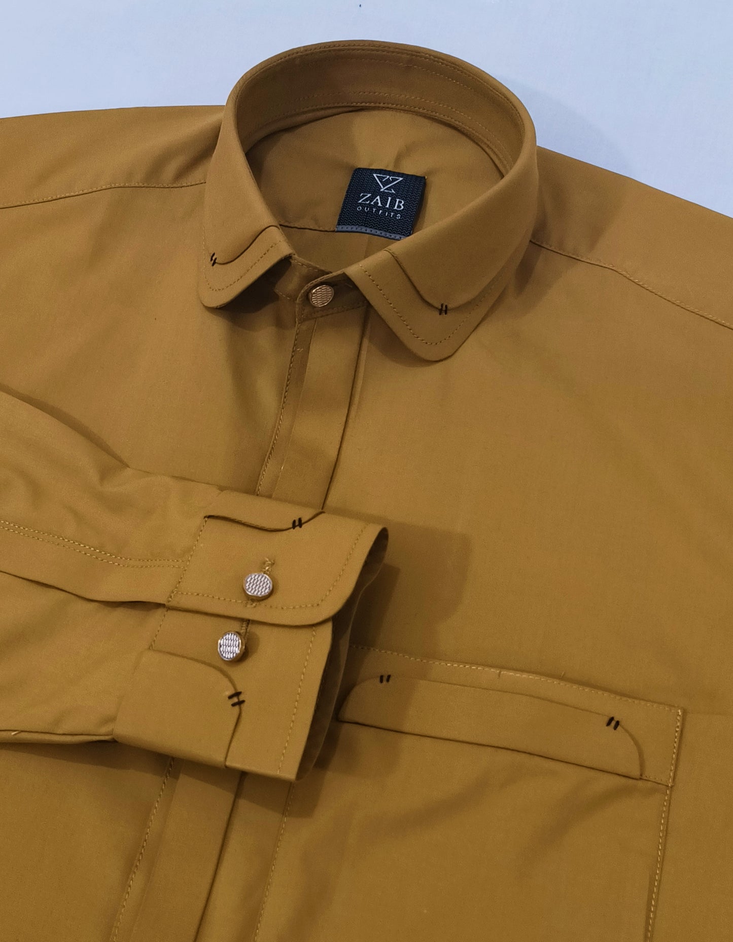Mustered Latest Stitched Suit in Wash & Wear Stuff