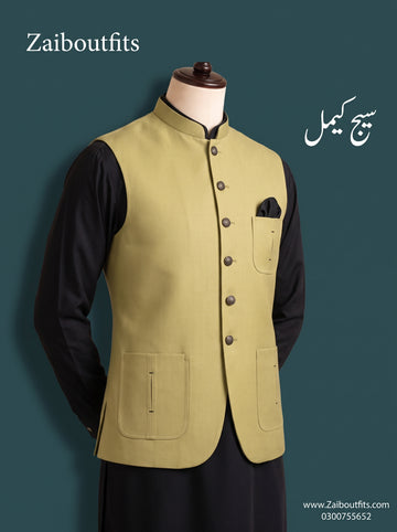 Winter Stuff Shalwar Kameez with Waistcoat 3pc Article 🔥