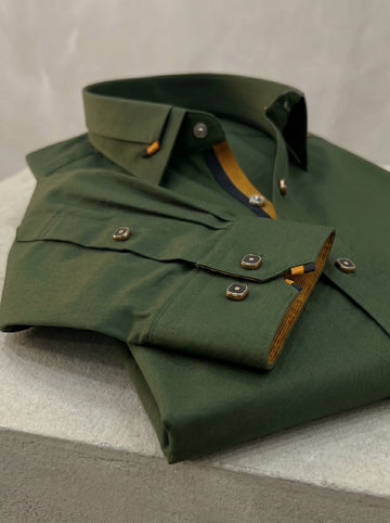 HOT 🔥 Selling Double Colar Suit in Green premium Color