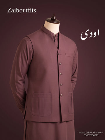 Winter Stuff Shalwar Kameez with Waistcoat 3pc Article 🔥