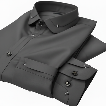 Premium Quality Dark Gray Stitched Suit in Wash & Wear Stuff