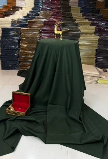 Dark Green 4 Season Fabric - Wash n Wear Boski