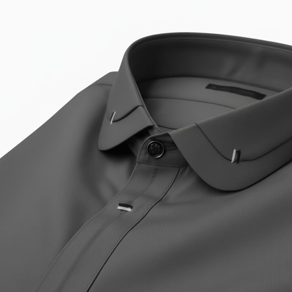 Premium Quality Dark Gray Stitched Suit in Wash & Wear Stuff