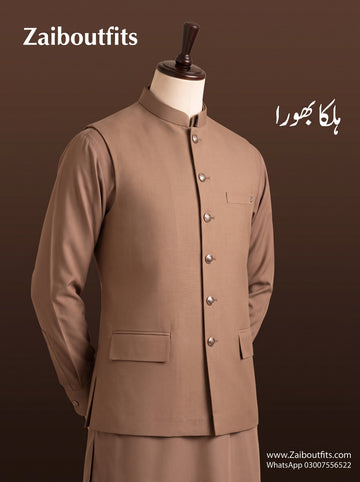 Winter Stuff Shalwar Kameez with Waistcoat 3pc Article 🔥