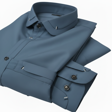 Premium Quality Gray Stitched Suit in Wash & Wear Stuff