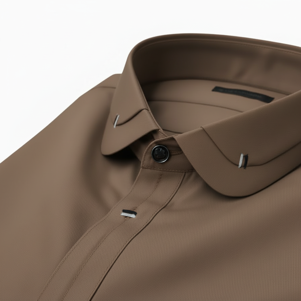 Premium Quality double colar Stitched Suit in Wash & Wear Stuff