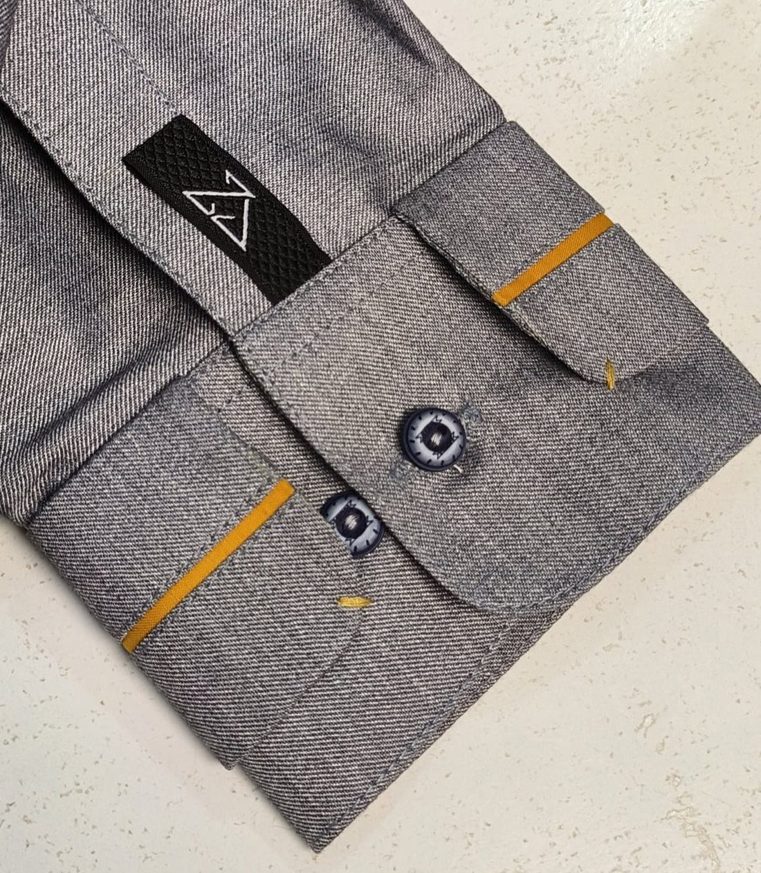 Latest Stitched Gray Self color Suit in Wash & Wear Stuff Winter Article