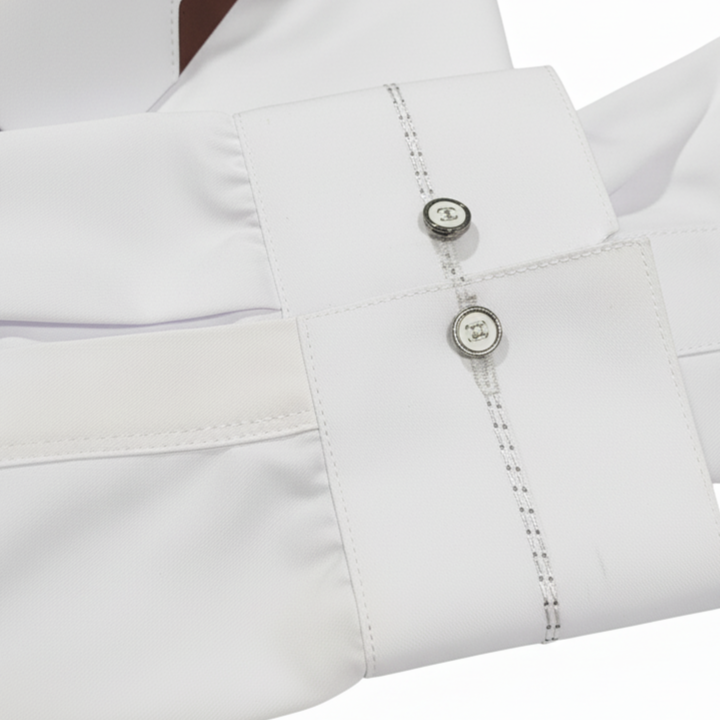 Egg White All Season Suit in Wash & Wear High Quality Stuff