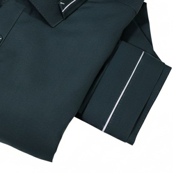 Latest Stitched Green color Suit in Wash & Wear Stuff