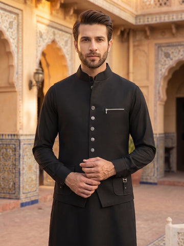 Luxury Black Quality Winter Stuff 3Pc Article 🔥