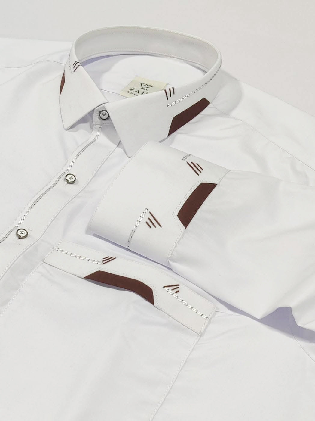 Egg White All Season Suit in Wash & Wear High Quality Stuff