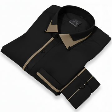 All Season Black Suit in Wash & Wear High Quality Stuff