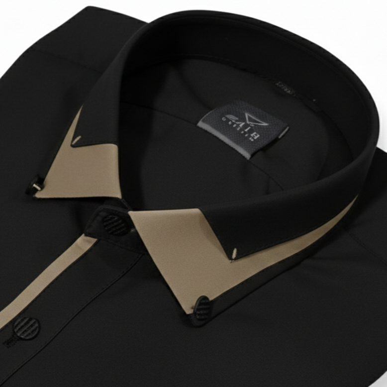 All Season Black Suit in Wash & Wear High Quality Stuff