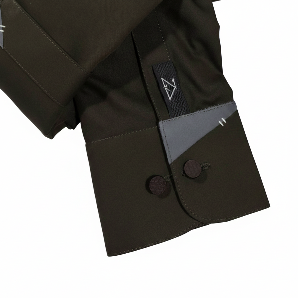All Season Olive Green (Mongia) Suit in Wash & Wear High Quality Stuff