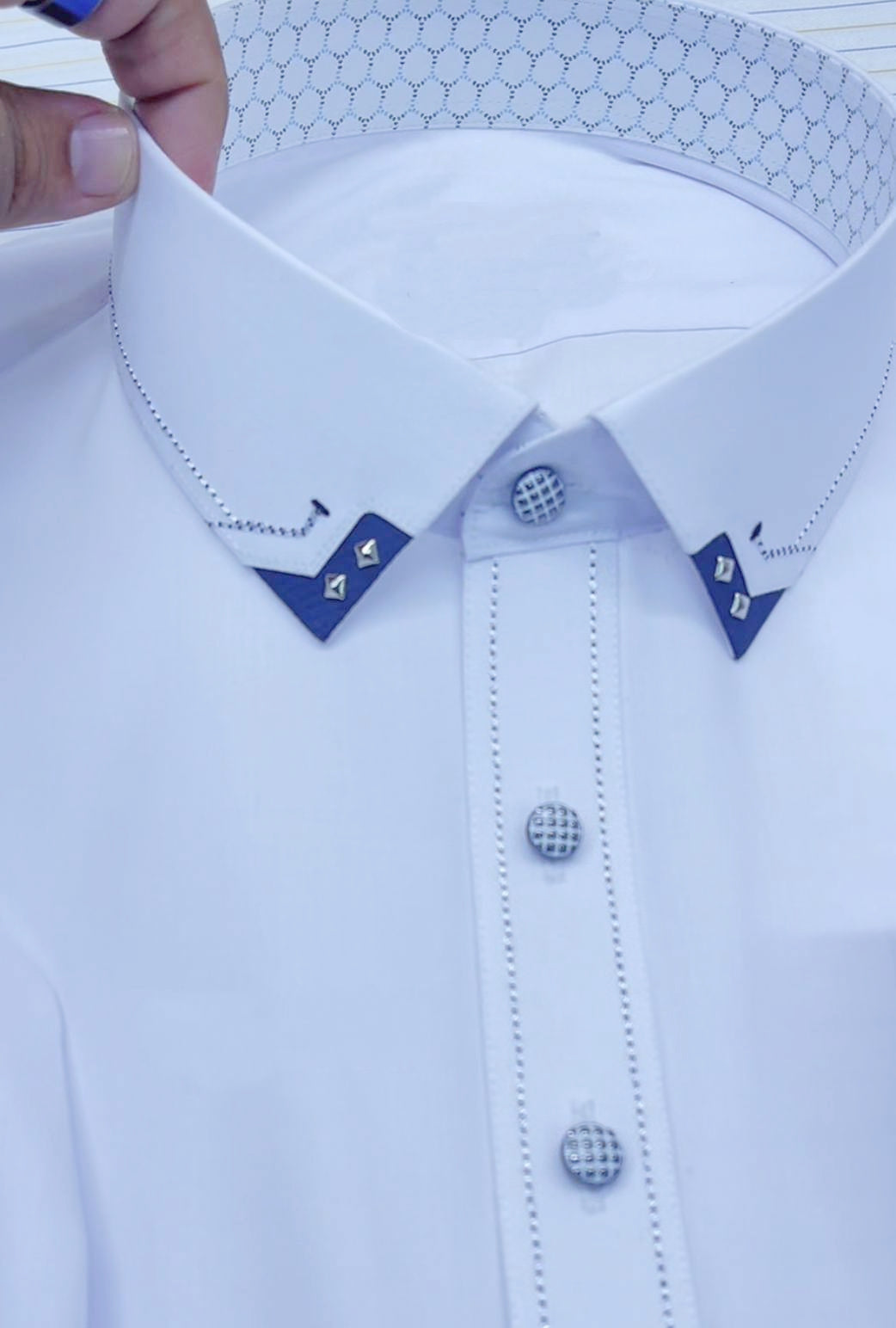 All Season White Suit in Wash & Wear High Quality Stuff