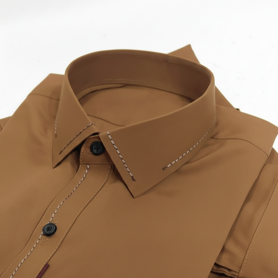 Stitched All Season Mustered Suit in Wash & Wear Stuff