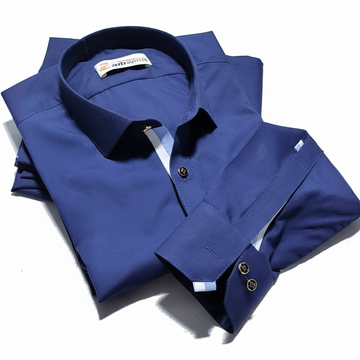 Premium Blue Color 🪡 Stitched Suit in Wash n Wear Stuff