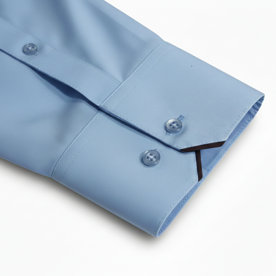 Best Stitched All Season Sky Blue Suit in Wash & Wear Stuff