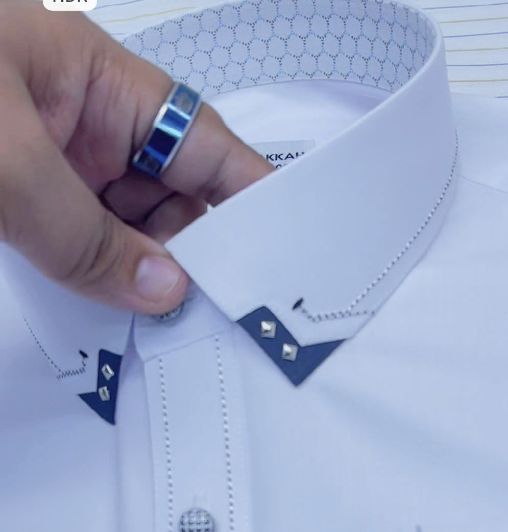 All Season White Suit in Wash & Wear High Quality Stuff