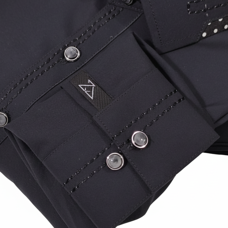 Latest Stitched All Season Dark Gray color Suit in Wash & Wear Stuff