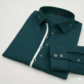 All Season Green Suit in Wash & Wear High Quality Stuff