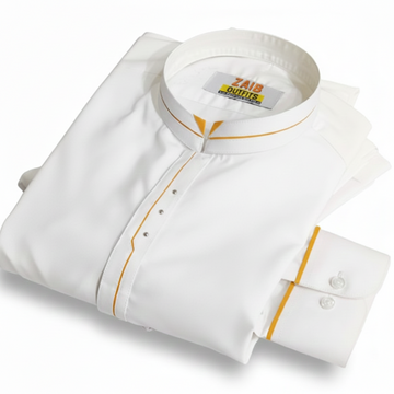 Latest Stitched All Season Off White Suit in Wash & Wear Stuff