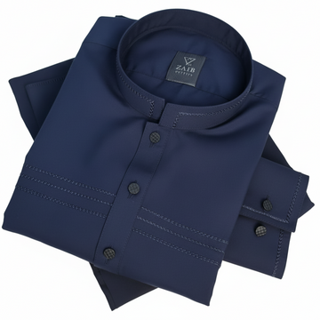 Latest Stitched All Season Blue color Suit in Wash & Wear Stuff